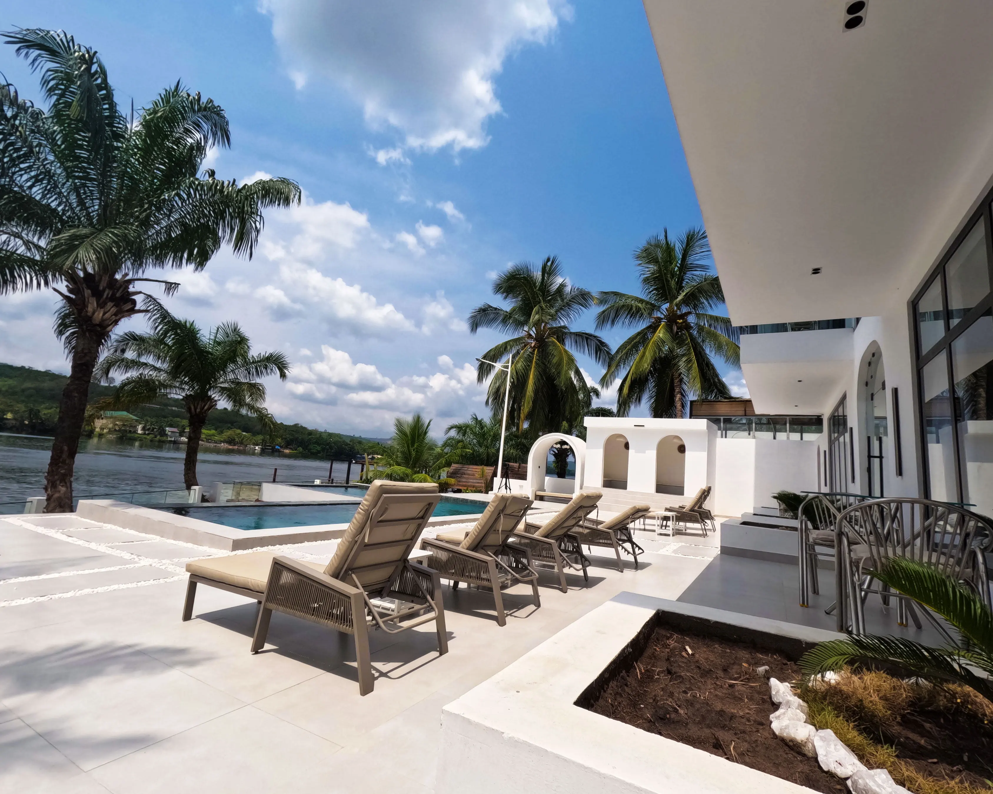 Poolside Relaxation